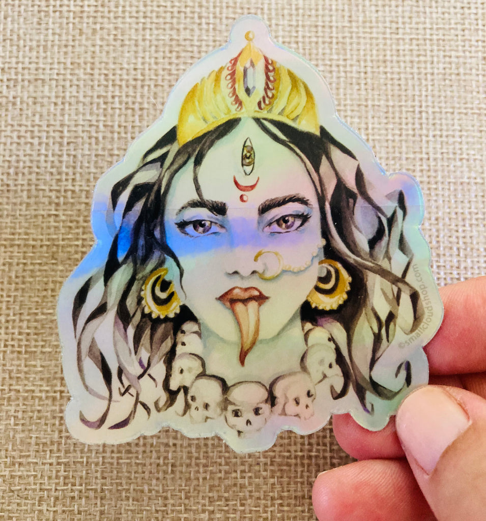 Kali - Holograhic - die cut stickers